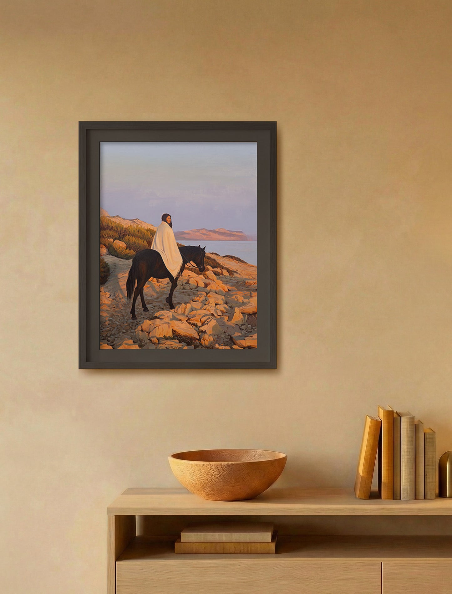 Au bord du soleil couchant