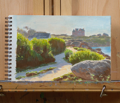 Sketch 02 - Château en Bretagne