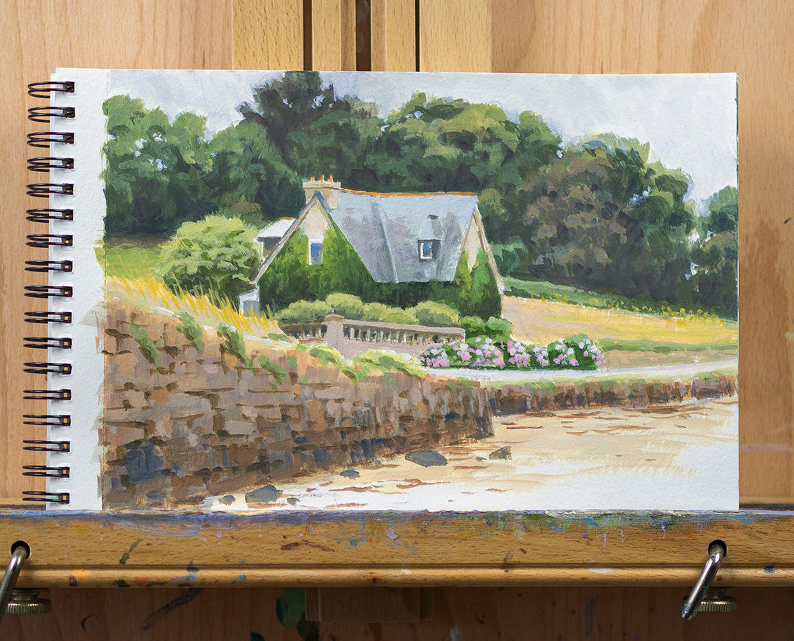 Sketch 03 - Maison en Bretagne