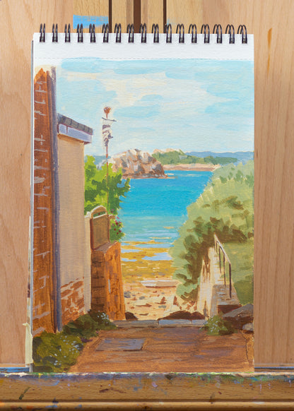 Sketch 14 - Island in Brittany
