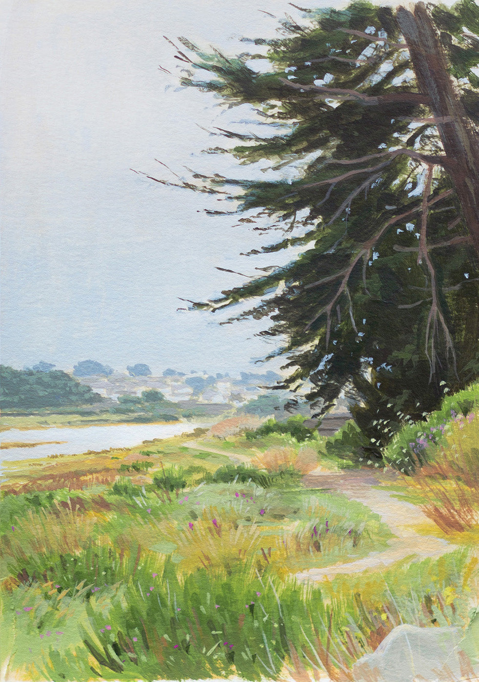 Sketch 11 - Journée couverte en Bretagne
