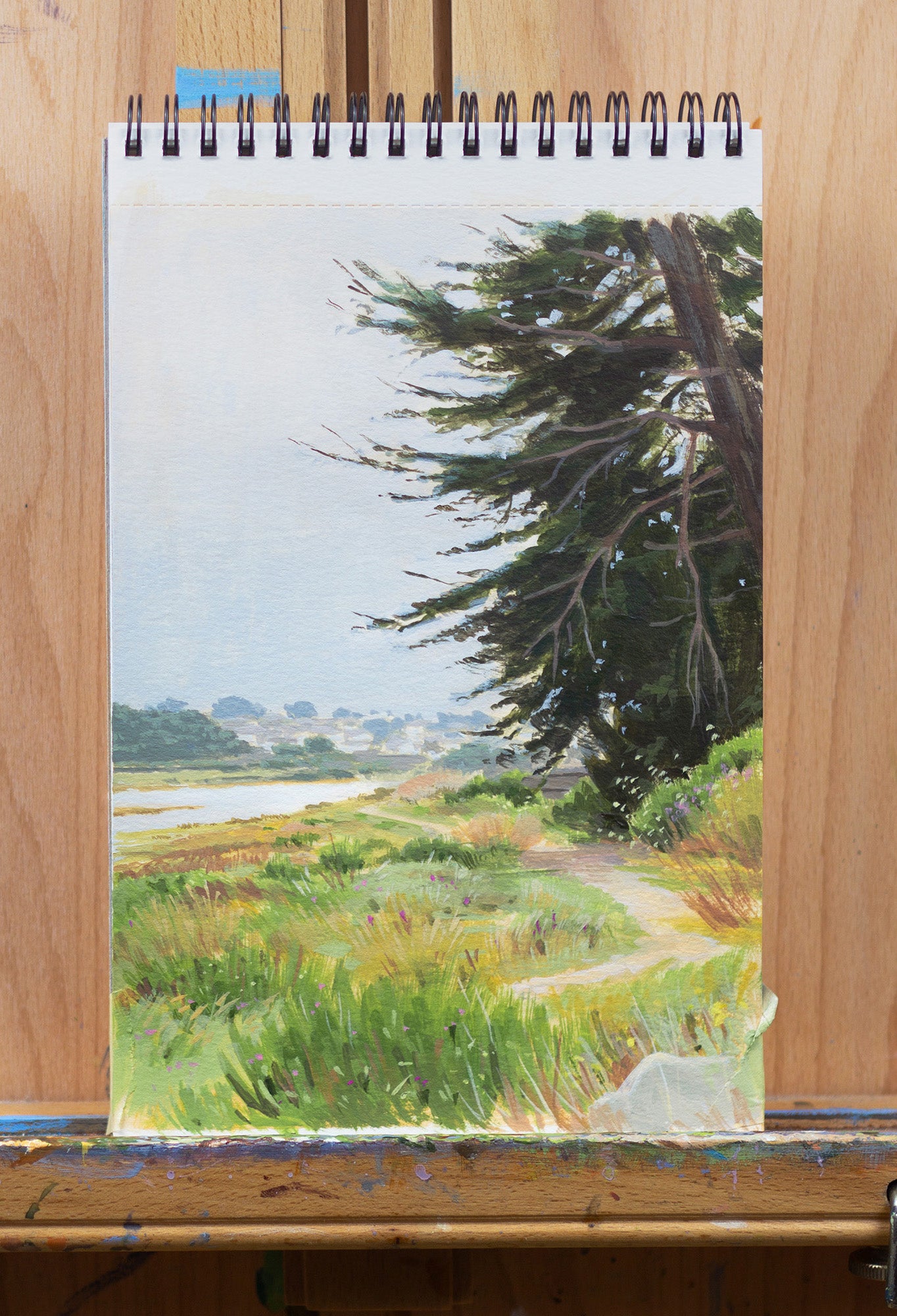 Sketch 11 - Journée couverte en Bretagne