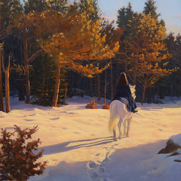 Dans la douce chaleur de l'hiver