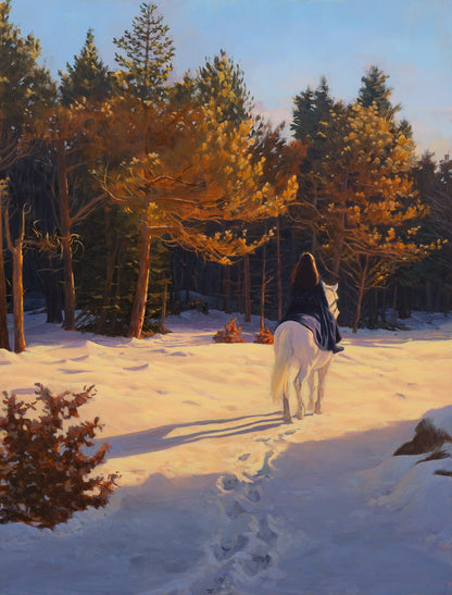 Dans la douce chaleur de l'hiver