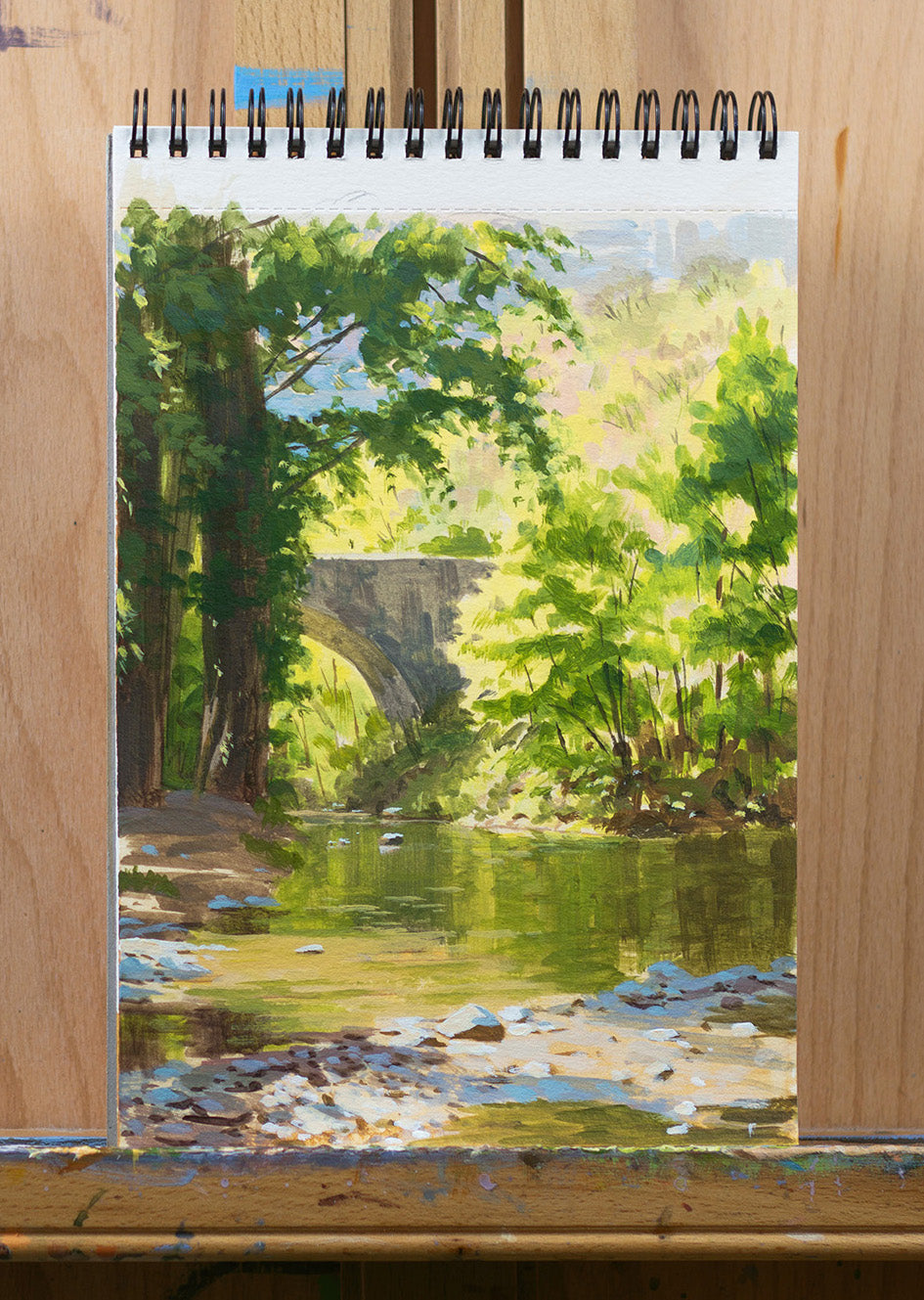 Sketch 13 - Rivière