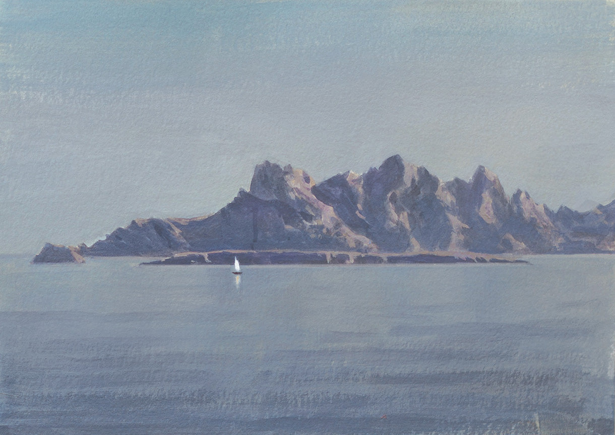 Sketch 07 - Rochers dans les Calanques