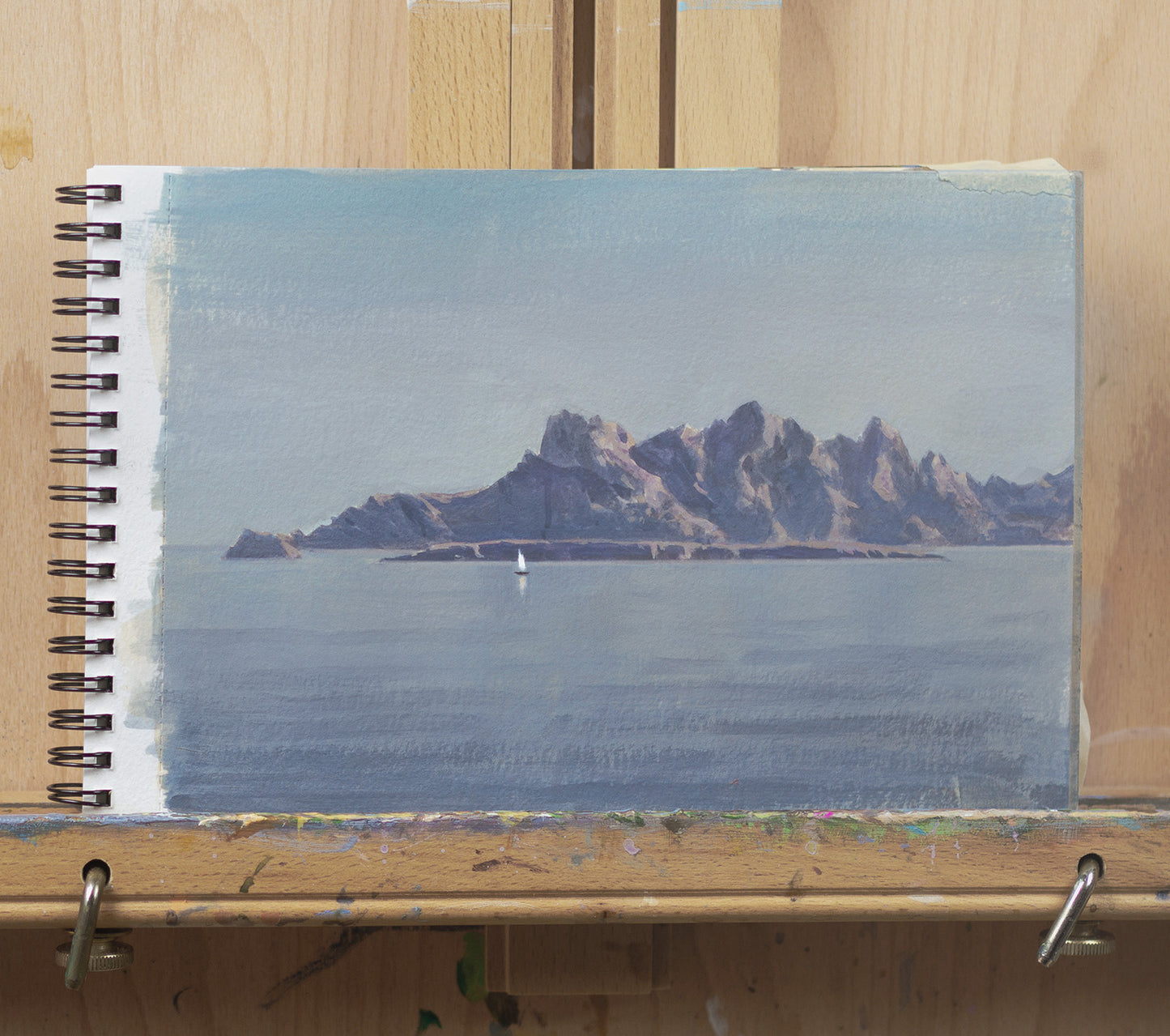Sketch 07 - Rochers dans les Calanques